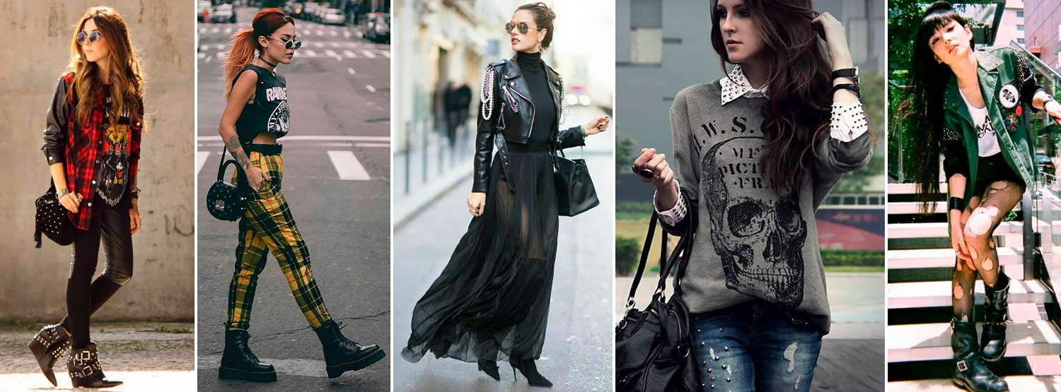 Punk and Rock Style.