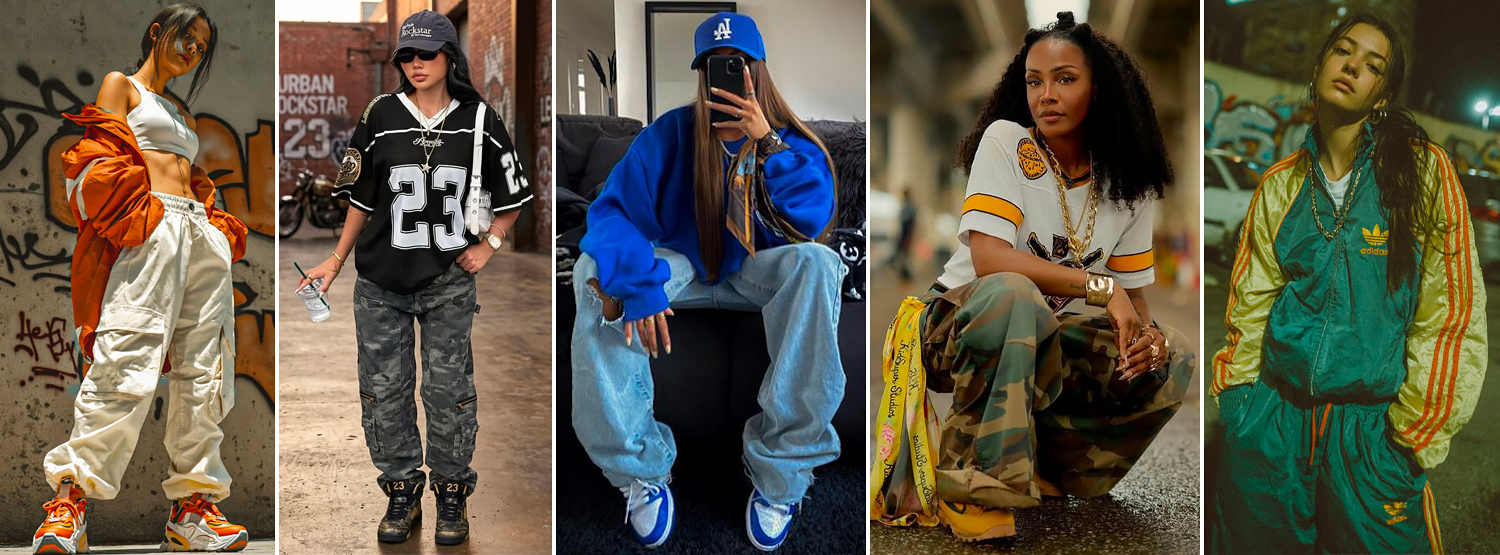 Stili di moda: Rap e Hip Hop sono lo streetwear americano per eccellenza.