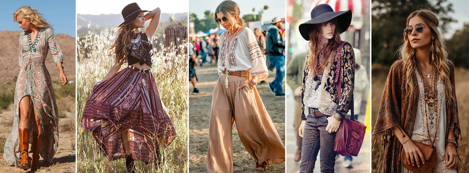 Guida completa a tutti gli stili di moda: Bohémien e Boho-Chic.
