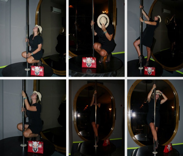 Prove di pole dance.