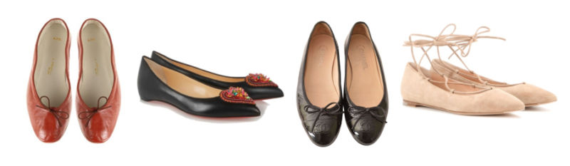 Scarpe ballerine.