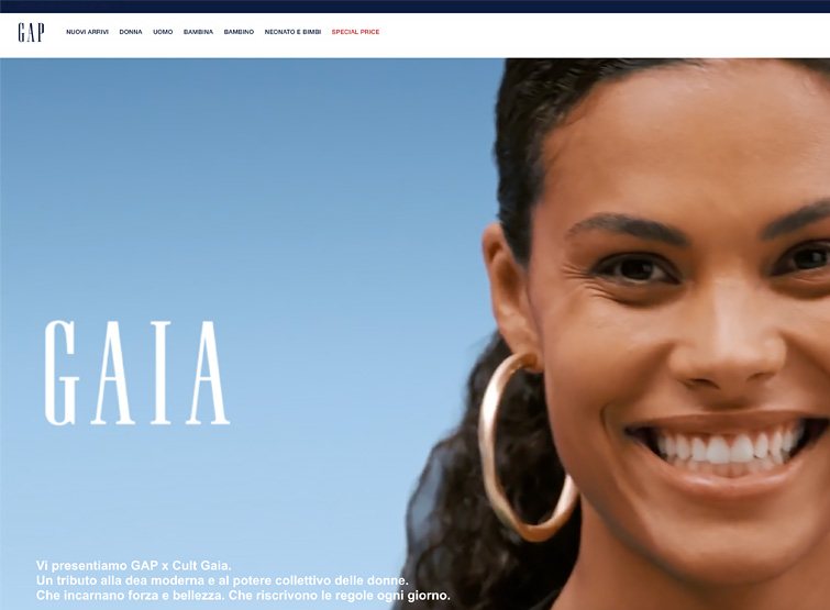 Gap: stile casual americano senza tempo.