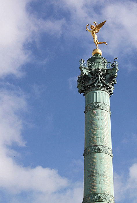 Place de la Bastille Paris.