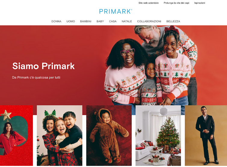 Primark: low cost estremo e tendenze veloci.