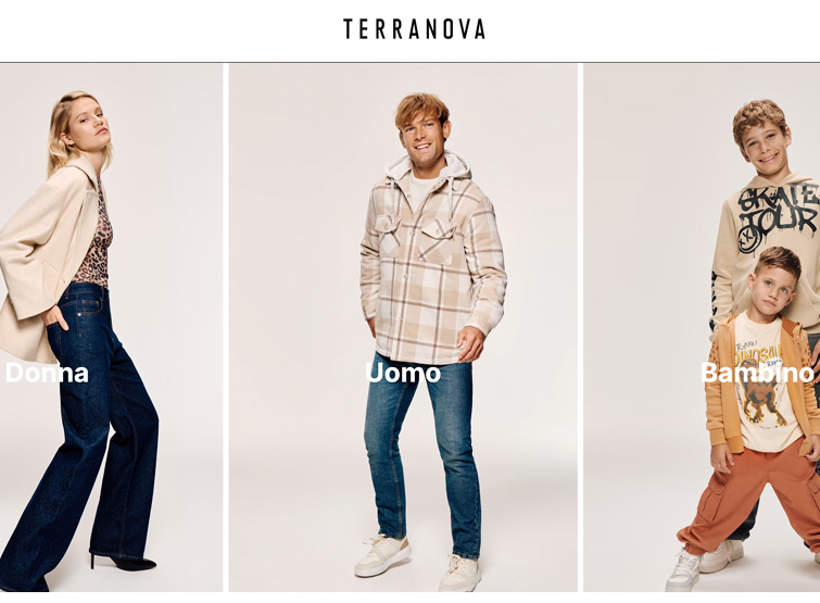 Brand di moda a basso costo italiano.
