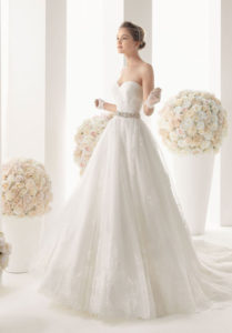 AleMilano wedding dress.