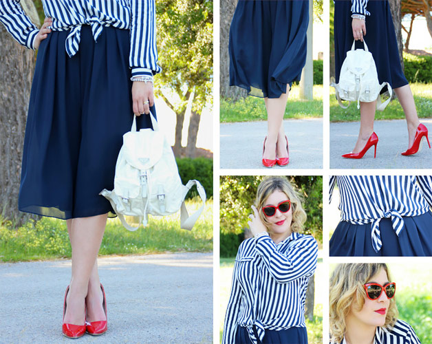 Come indossare pantaloni culotte.