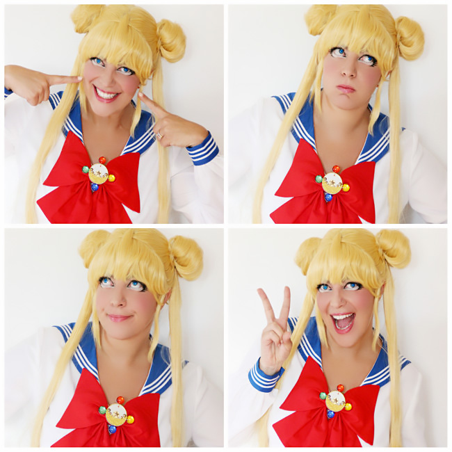 Fashion Snobber come Sailor Moon.