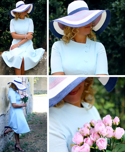 Summer chic outfit.