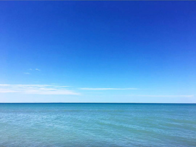 Il mare in Toscana.