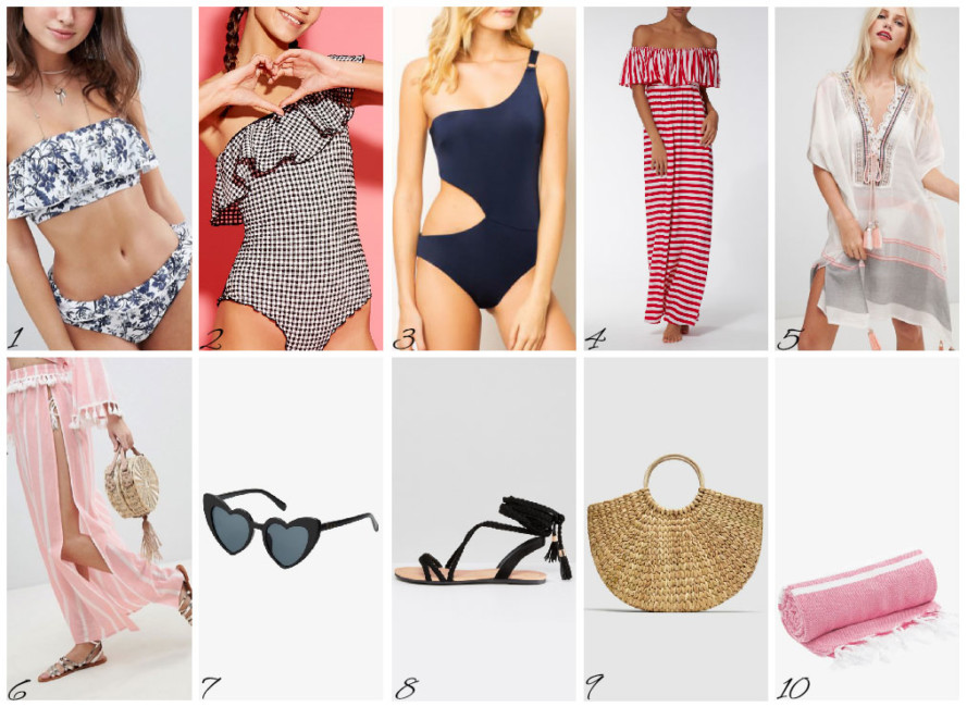 Il meglio della moda da spiaggia.