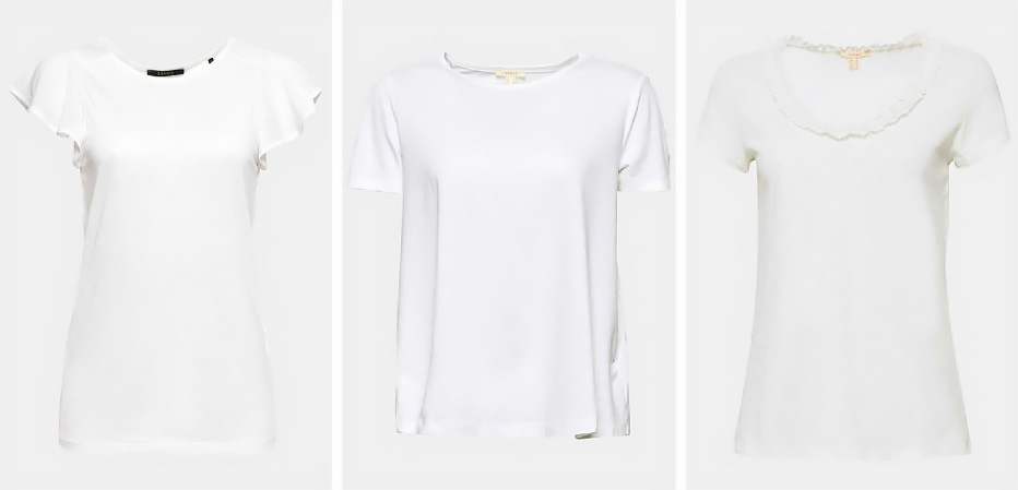 Guida completa su come scegliere una t-shirt bianca perfetta.