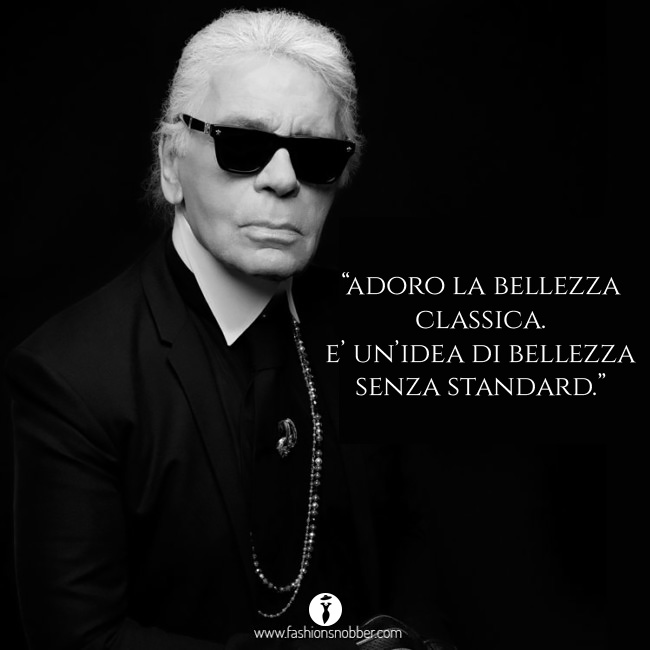 Le frasi più celebri di Karl Lagerfeld.
