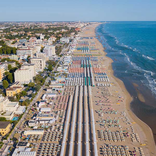 Riccione in Emilia-Romagna.