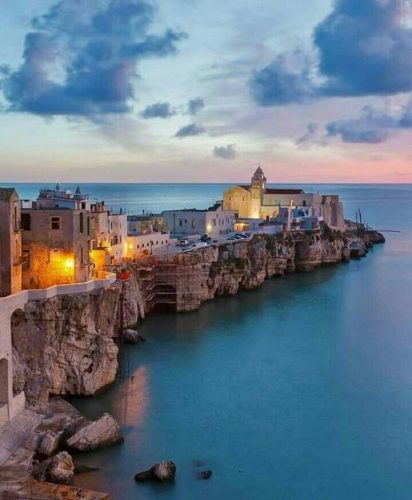 Vieste in Puglia.