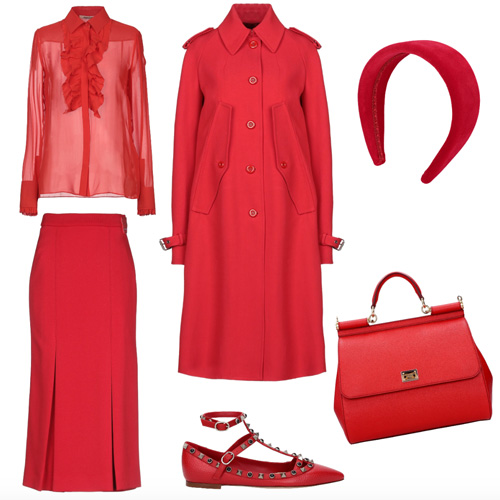 Outfit colori di stagione autunno inverno 2019.