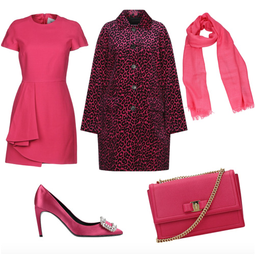 Seasonal colors fall winter 2019 Fruit Dove outfit.