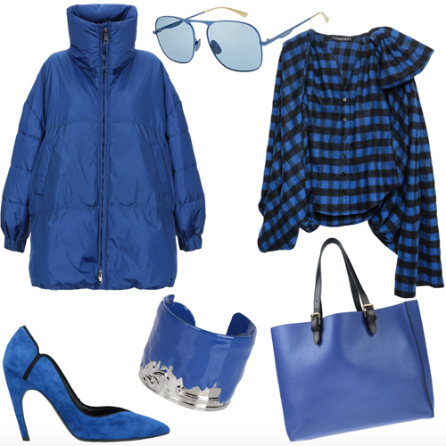 Galaxy Blue colore di stagione autunno inverno 2019.
