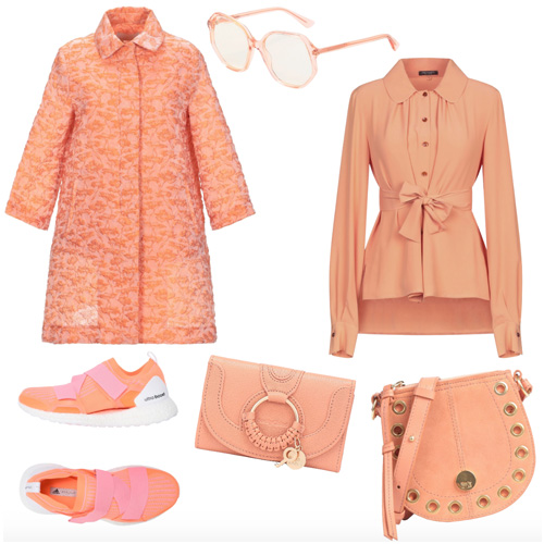 Colore pesca tendenza autunno inverno 2019.