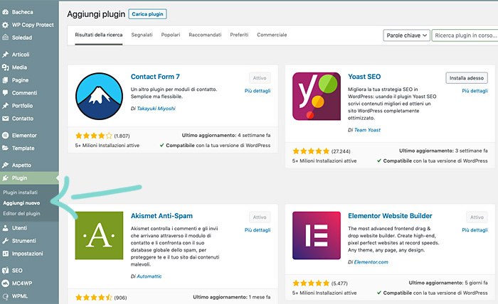 Tutti i metodi su come installare i plugin di WordPress spiegati passo passo.