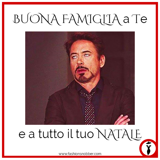 Buona famiglia a te e a tutto il tuo Natale.