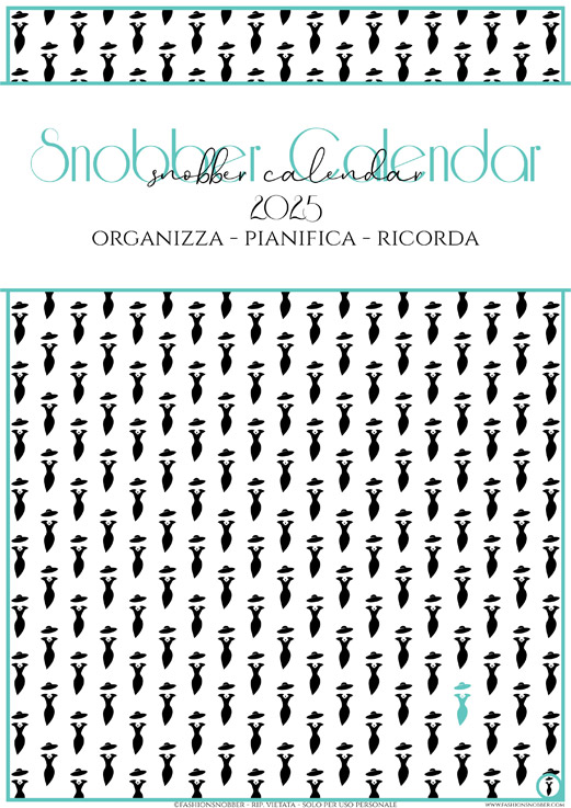 Calendario 2025 da stampare gratuitamente.