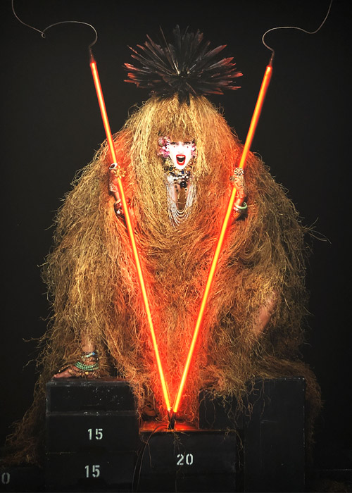 Lady Gaga by Jean Paul Goude.