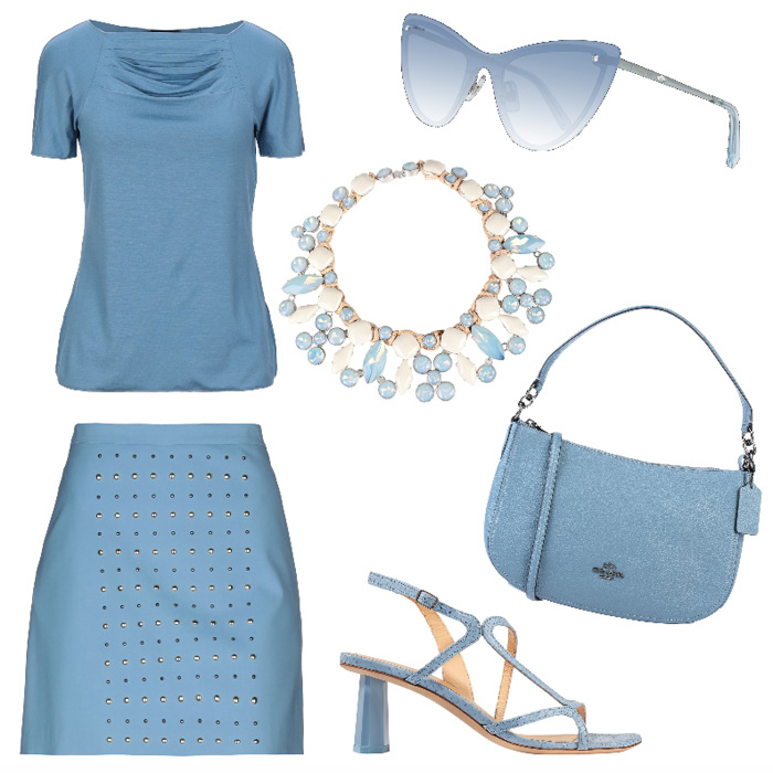 Casual outfit spring summer seasonal color.