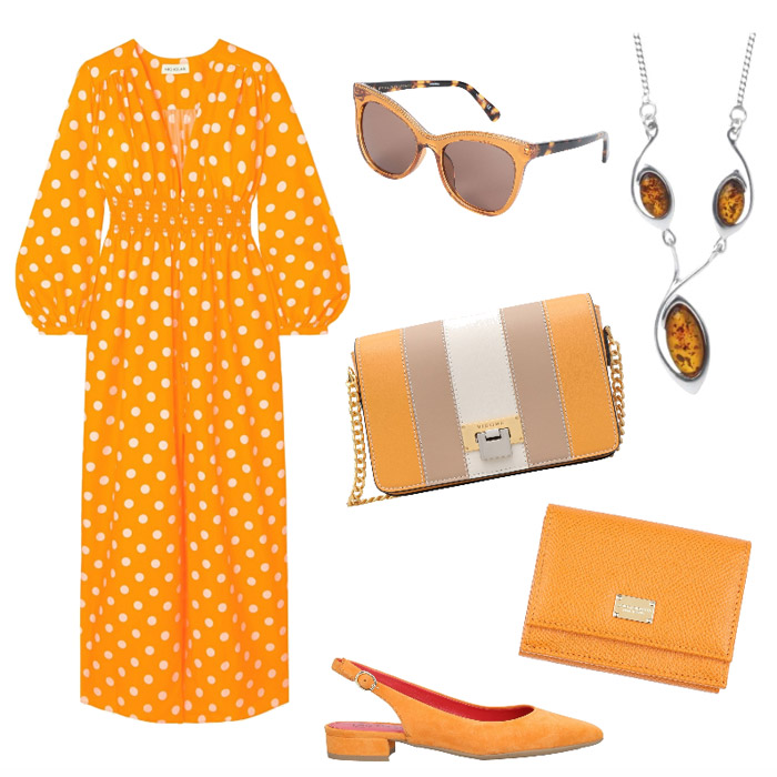 Ispirazione outfit chic colori di stagione primavera estate 2020.