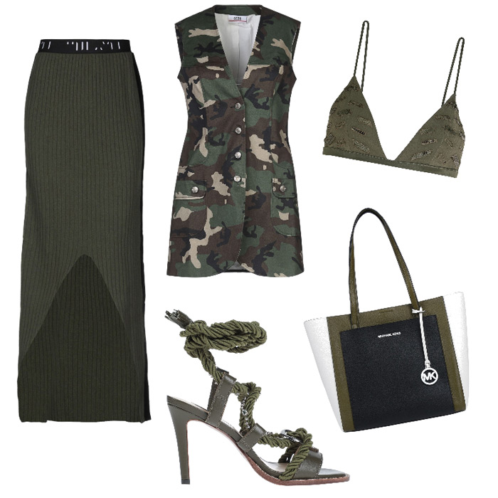 Street style outfit colori di stagione primavera estate 2020.