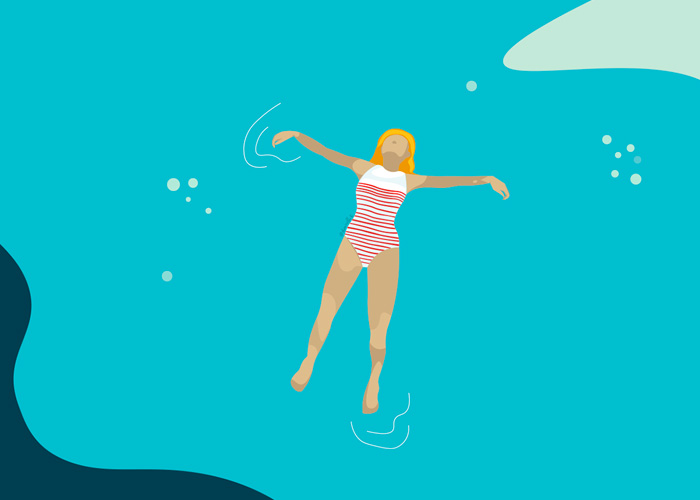 Illustrazione digitale ispirata al film "Raccontami di un giorno perfetto".