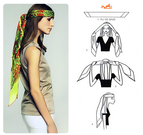 Come fare una hippie crown con un foulard.