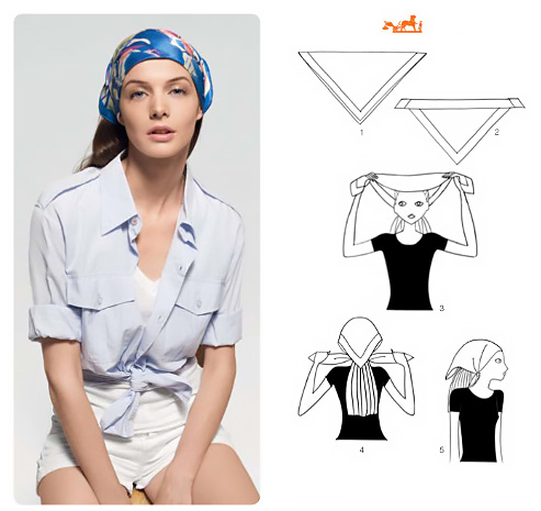 Come indossare un foulard in testa in 60+ modi diversi.