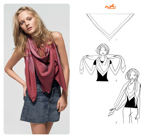 60+ modi di usare un foulard.