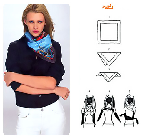 Come indossare un foulard alla cow-boy.