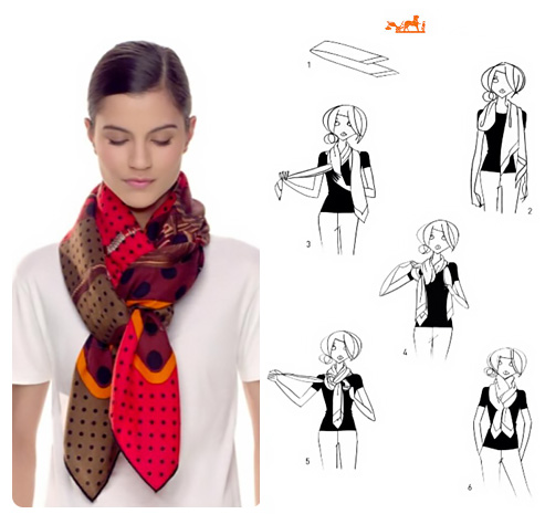 Come indossare una sciarpa foulard in tanti modi diversi.