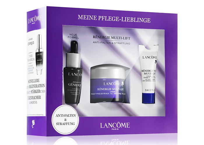 Regali di Natale beauty: confezioni regalo Lancôme.