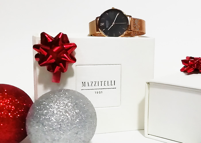 Orologio da polso rose gold modello Andromeda di Mazzitelli 1981.