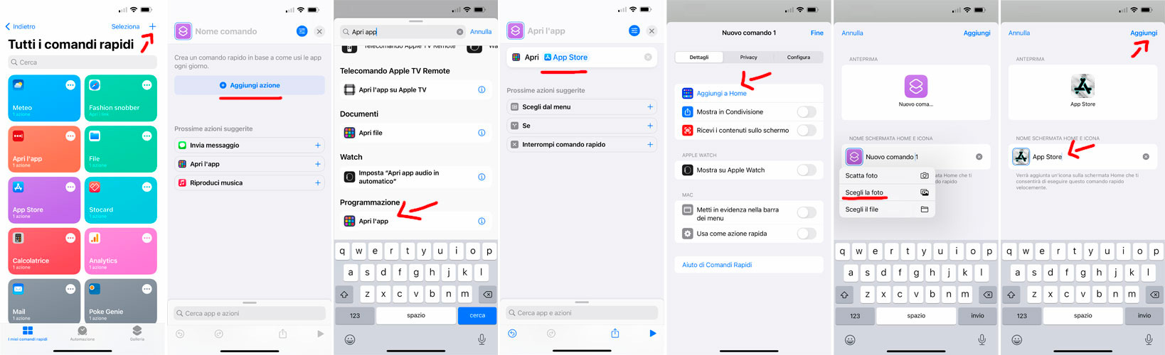 Come creare icone personalizzate per la schermata Home del tuo iPhone.