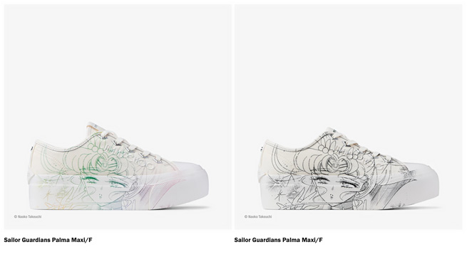 Sneakers di Sailor Moon.