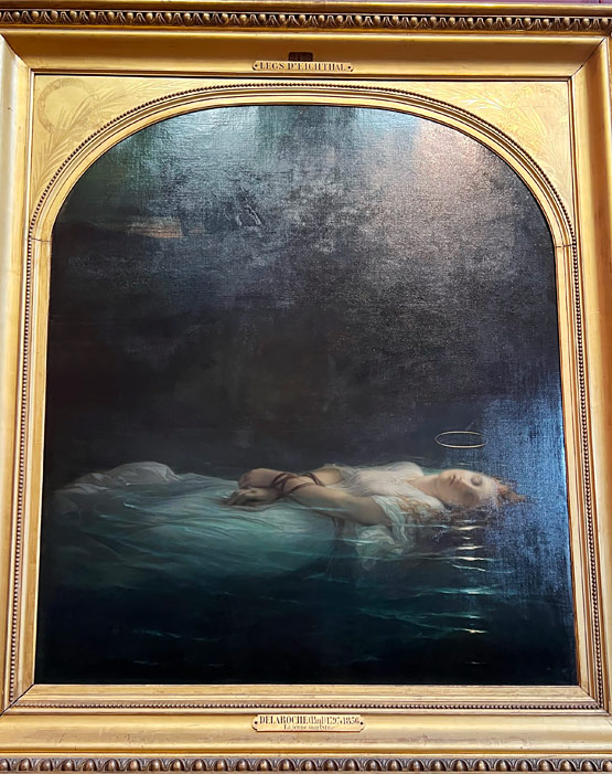 La giovane martire: dipinto di Paul Delaroche.