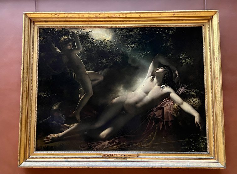 Dipinto: Sonno di Endimione.