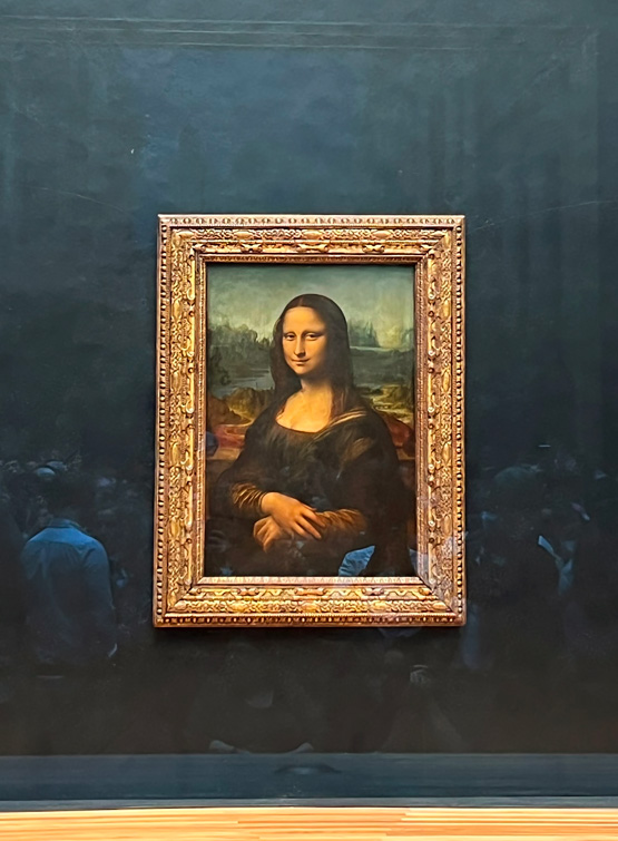 La Gioconda di Leonardo Da Vinci.