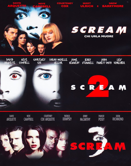 Trilogia di Scream.