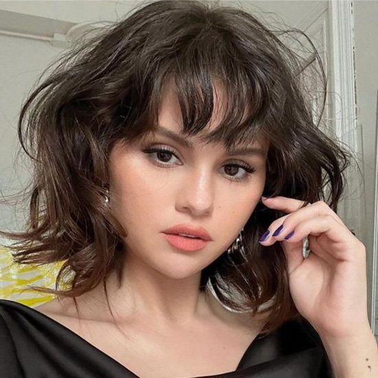 Il butterfly bob di Selena Gomez.