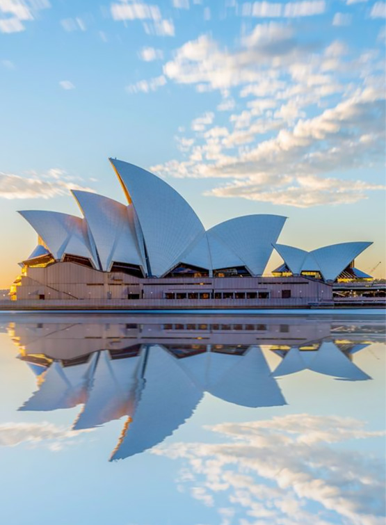Sydney Opera House in Australia.