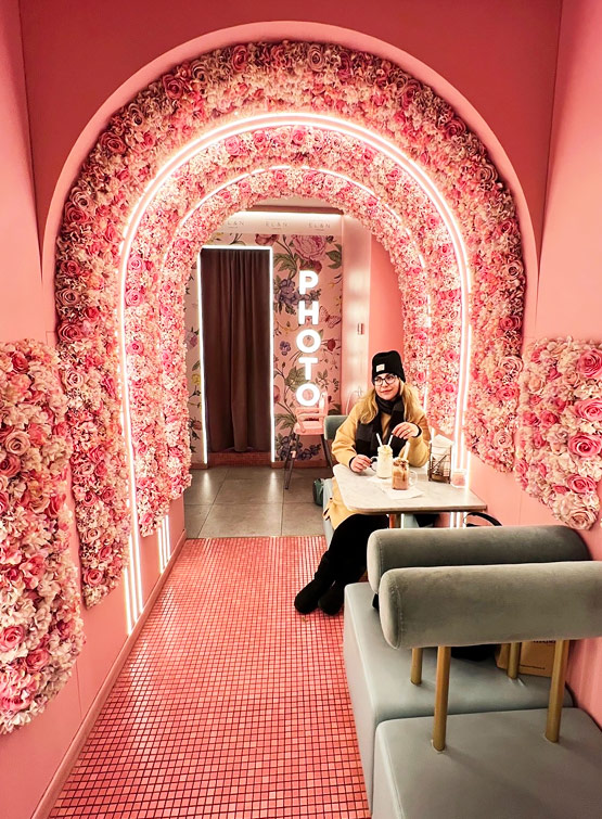 Il café più instagrammabile al mondo.
