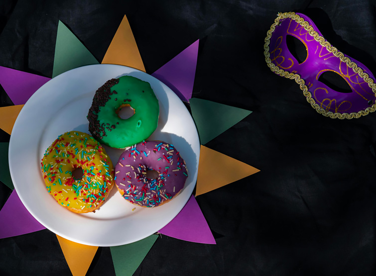 Dolci tipici del Carnevale.