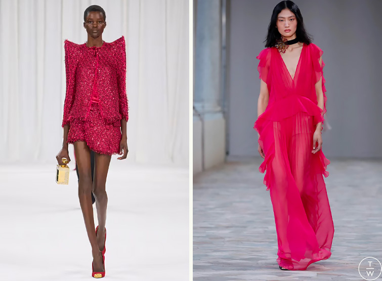 Balmain e Alberta Ferretti primavera estate 2025.
