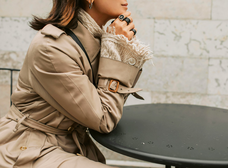 Il trench coat: simbolo di stile ed eleganza casual chic.